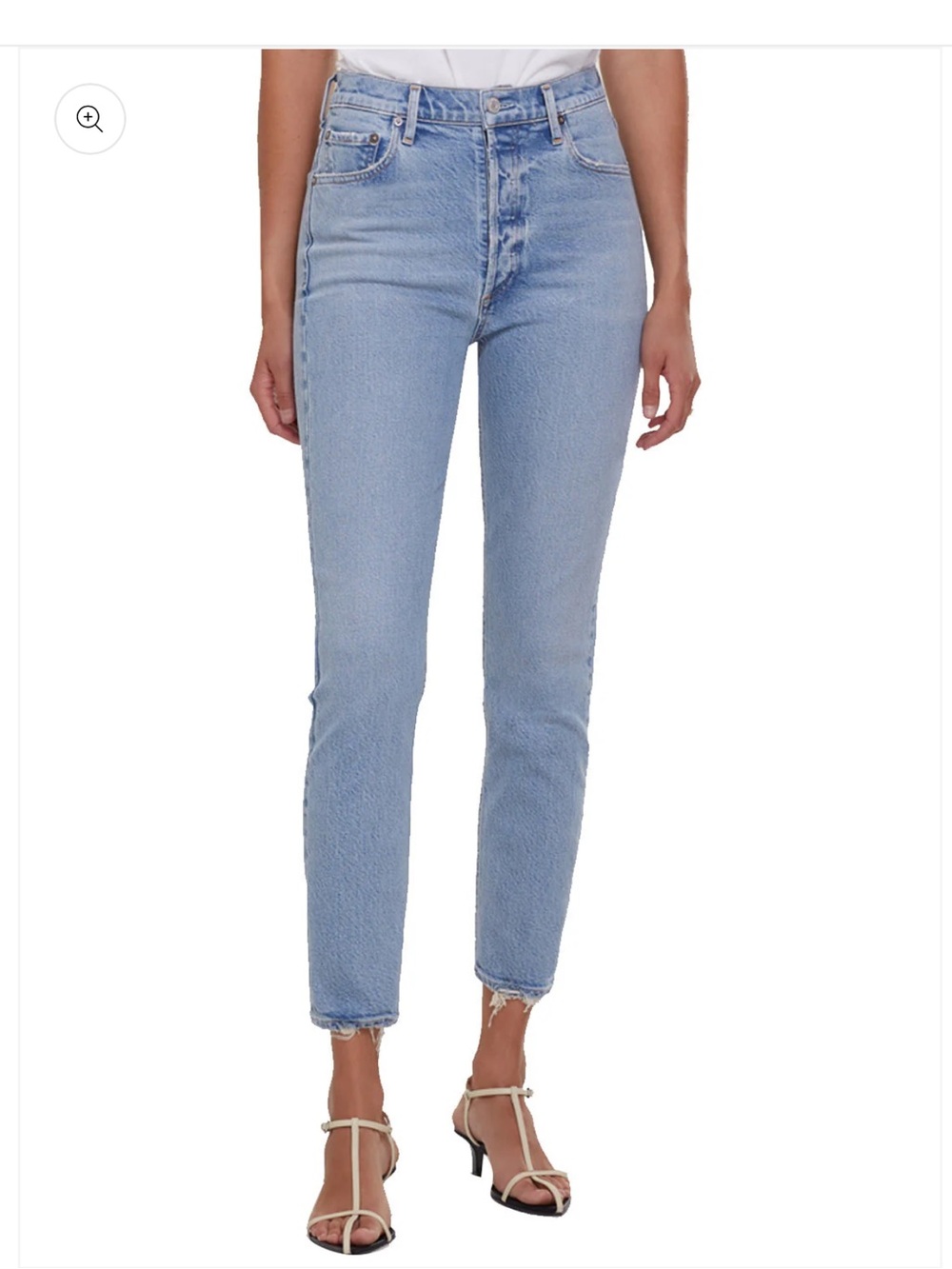 AGOLDE Nico Slim Fit Ankle Jeans